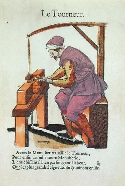Le tourneur sur bois - Jean Leclerc