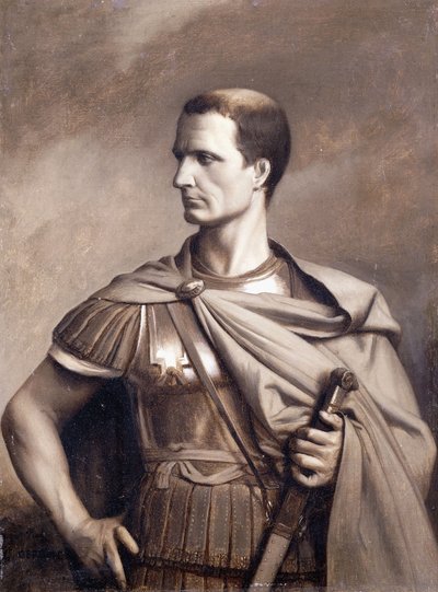 Portrait de Jules César, mi-longueur - Jean Leon Gerome