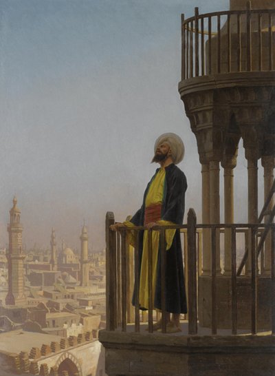 Un muezzin - Jean Leon Gerome