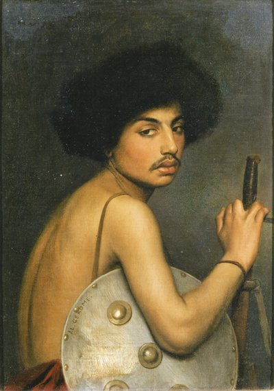 Guerrier Bisharin, 1872 - Jean Leon Gerome