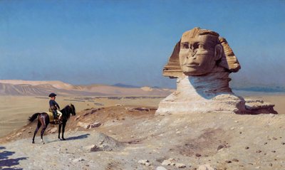 Bonaparte devant le Sphinx - Jean Leon Gerome