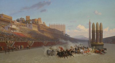 Course de chars - Jean Leon Gerome