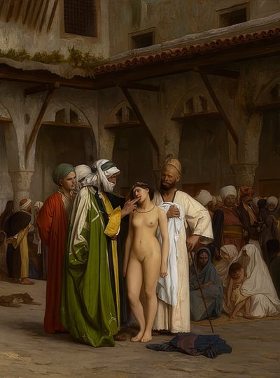 Le Marché aux esclaves - Jean Leon Gerome
