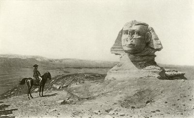 Napoléon et le Sphinx (gravure) - Jean Leon Gerome