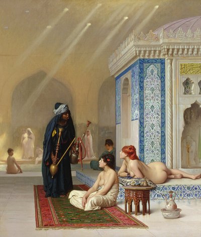 Piscine dans un harem - Jean Leon Gerome