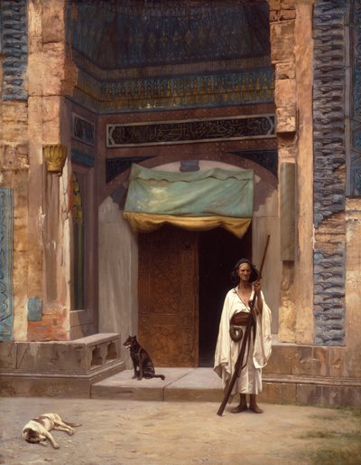 Portail de la mosquée verte - Jean Leon Gerome