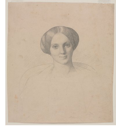 Tête de femme, 1800s - Jean Leon Gerome