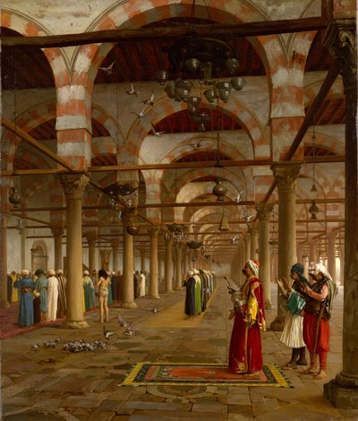 Prière dans la mosquée - Jean Leon Gerome