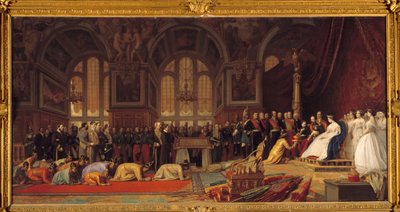 Réception des ambassadeurs du Siam par Napoléon III et l