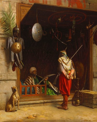 Le marché aux armes au Caire - Jean Leon Gerome