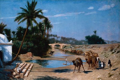 La caravane - Jean Leon Gerome