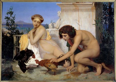 Le combat de coqs - Jean Leon Gerome
