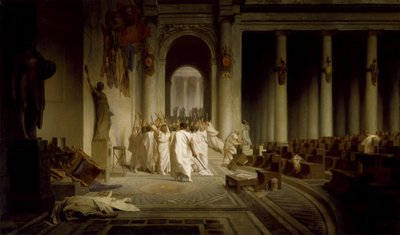 La Mort de César - Jean Leon Gerome