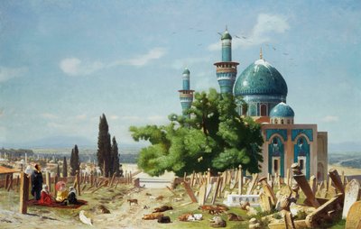 Les champs de repos, Brousse - Jean Leon Gerome
