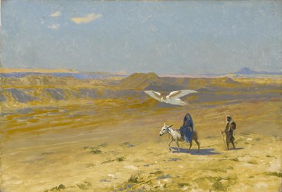 La Fuite en Égypte, années 1890 - Jean Leon Gerome