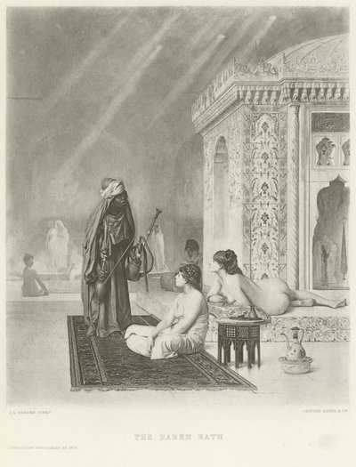 Le Bain du Harem - Jean Leon Gerome