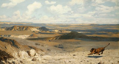 La poursuite - Jean Leon Gerome