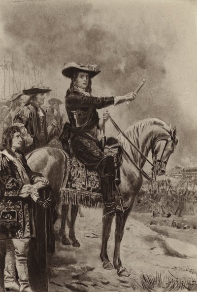 Marlborough à Blenheim - Jean Leon Gerome Ferris