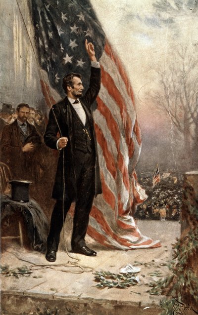 Président Abraham Lincoln - Jean Leon Gerome Ferris