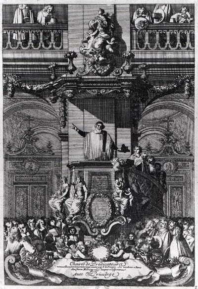 Un Prédicateur, 1659 - Jean Lepautre