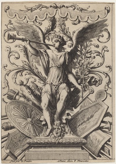 Renommée sur un trophée d