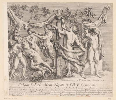 Relief de bacchantes festives - Jean Lepautre