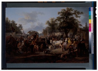 La foire du village - Jean Louis (1744 1829) De Marne
