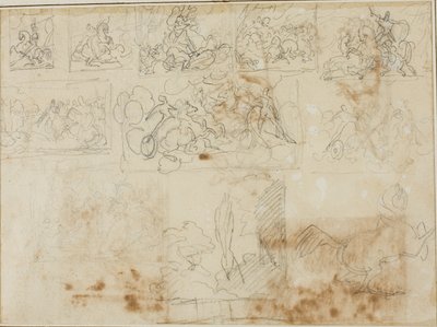 Onze esquisses de composition - Jean Louis André Théodore Géricault