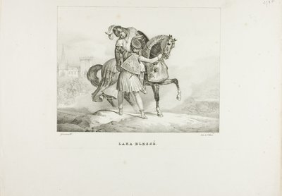 Lara blessée - Jean Louis André Théodore Géricault