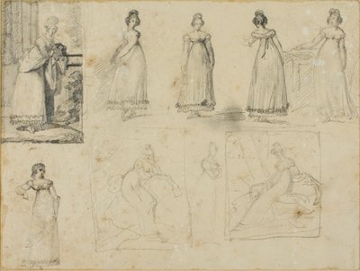 Neuf croquis d