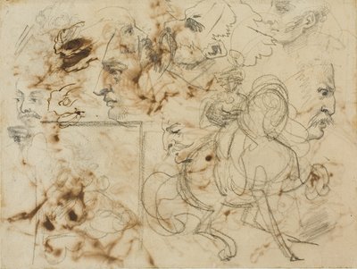 Croquis de visages d