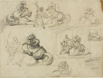 Études - Jean Louis André Théodore Géricault