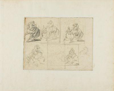 Études - Jean Louis André Théodore Géricault