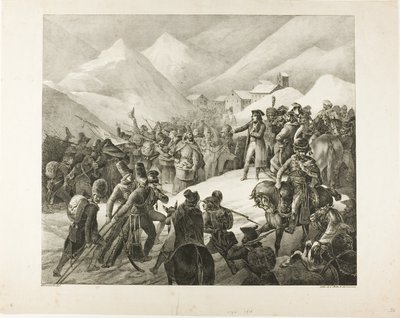 Le passage du Mont Saint Bernard - Jean Louis André Théodore Géricault