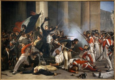 Capture du Louvre le 29 juillet - Jean Louis Bezard