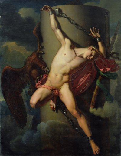 La Torture de Prométhée, 1819 - Jean Louis Cesar Lair