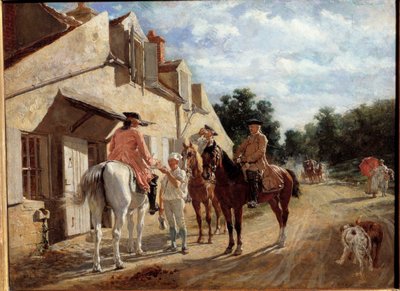 Au Tourne-bride - Jean Louis Ernest Meissonier
