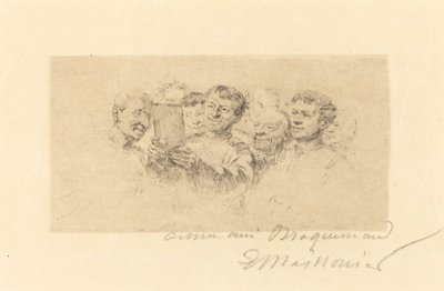 Les Amateurs - Jean Louis Ernest Meissonier