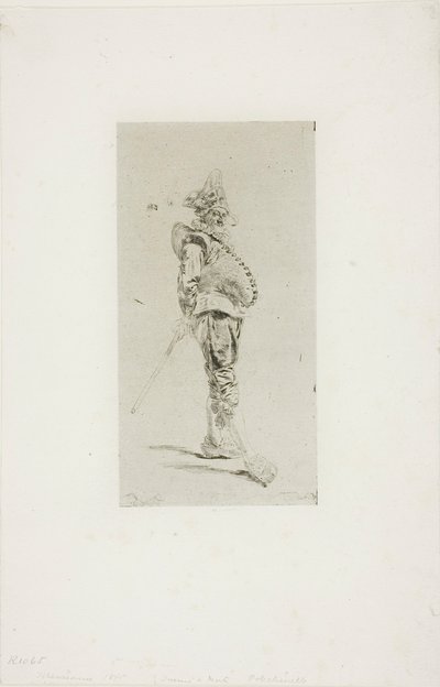 Punchinello - Jean Louis Ernest Meissonier