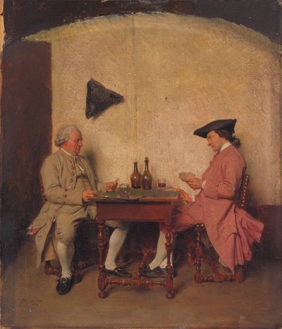Les joueurs de cartes, 1865 - Jean Louis Ernest Meissonier