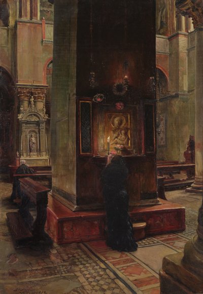 La Madonna del Bacio à San Marco, Venise, 1882 - Jean Louis Ernest Meissonier