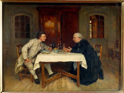 Le vin du curé - Jean Louis Ernest Meissonier