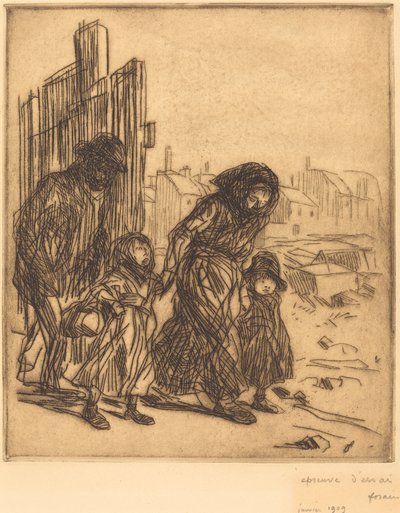 Après la saisie - Jean Louis Forain