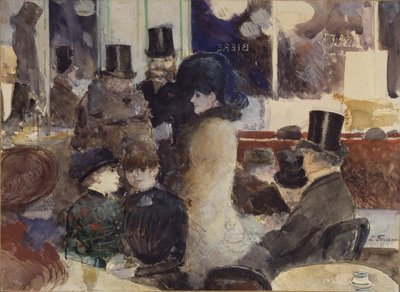 Au café - Jean-Louis Forain