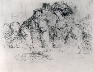 À la table de jeu, 1925 - Jean Louis Forain