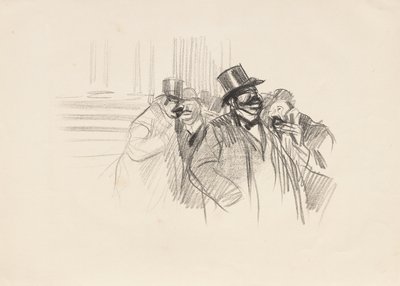 À la Bourse, vers 1900 - Jean Louis Forain