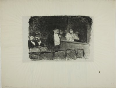 Au théâtre - Jean Louis Forain
