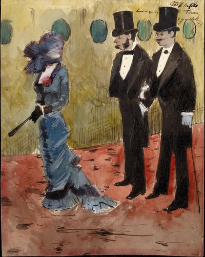 Au théâtre - Jean-Louis Forain