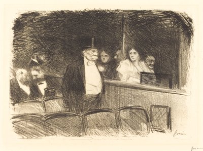 Au théâtre - Jean Louis Forain