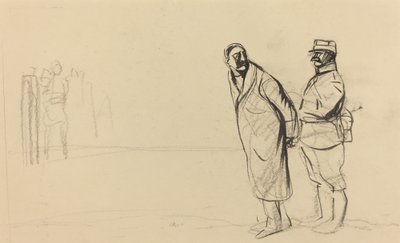 Au front de Vincennes. Bolo pacha - Jean Louis Forain